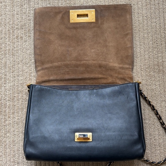 Fendi Leather Shoulder Bag - Authentic - Picture 7 of 15